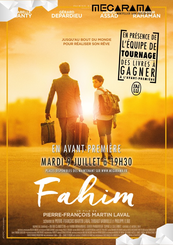 Événement Partenaire –  Avant-première du film FAHIM en présence de l’équipe du film – 9 Juillet 2019