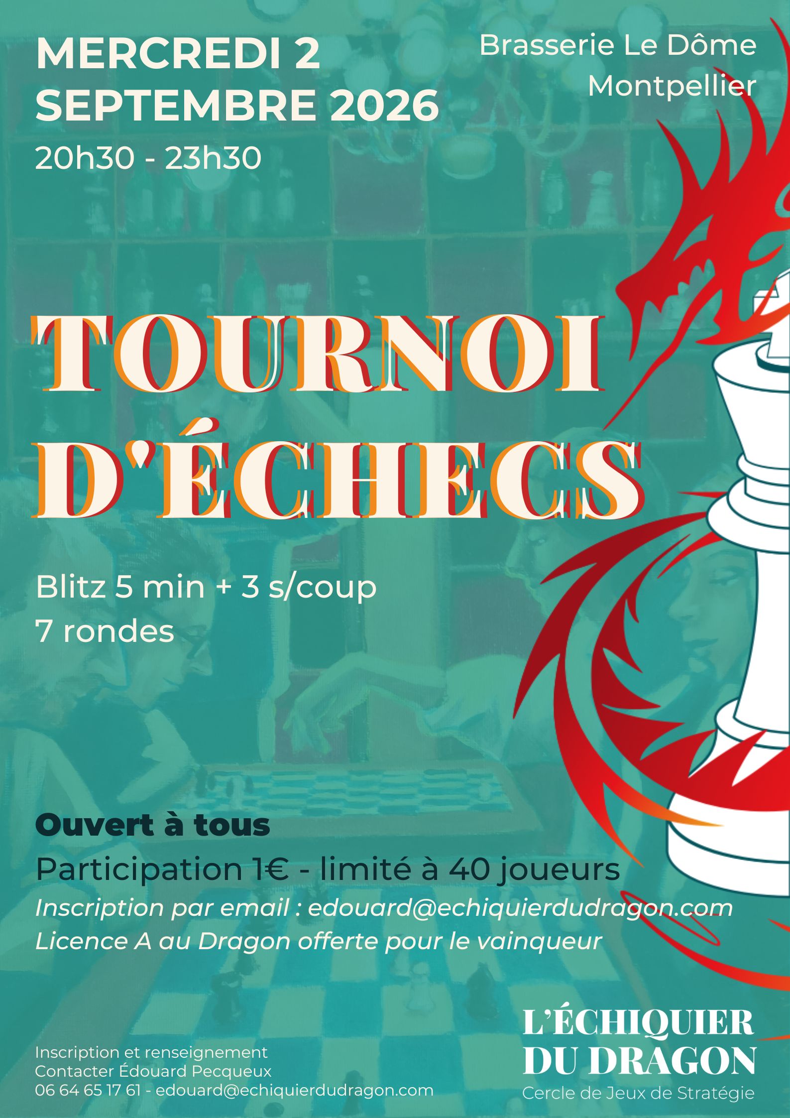 Tournoi du Dôme – 2 septembre 2026 : lancement en douceur de la nouvelle saison